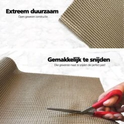 SWILIX ® Antislipmat Voor Kasten En Lades, Douchemat - Badkamermat - Badmat, Dienblad, Vloer - 4 Meter Rol - Anti Slip Mat - 400 X 30 Cm - Beige 16 SWILIX ® Antislipmat Voor Kasten En Lades, Douchemat - Badkamermat - Badmat, Dienblad, Vloer - 4 Meter Rol - Anti Slip Mat - 400 X 30 Cm - Beige -Badkamerproducten Winkel 1200x1200 2274