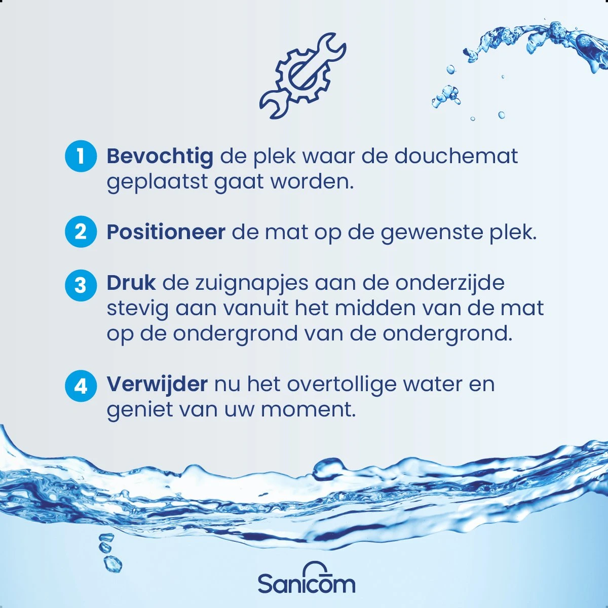 Merkloos Badmat Antislip - Douchemat - Antislipmat Bad - Antislipmat Douche - Schimmelbestendig - Met Zuignappen - Wasbaar - Zwart 5 Merkloos Badmat Antislip - Douchemat - Antislipmat Bad - Antislipmat Douche - Schimmelbestendig - Met Zuignappen - Wasbaar - Zwart - Afbeelding 3