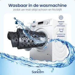 Merkloos Badmat Antislip - Douchemat - Antislipmat Bad - Antislipmat Douche - Schimmelbestendig - Met Zuignappen - Wasbaar - Zwart 17 Merkloos Badmat Antislip - Douchemat - Antislipmat Bad - Antislipmat Douche - Schimmelbestendig - Met Zuignappen - Wasbaar - Zwart -Badkamerproducten Winkel 1200x1200 2333