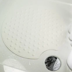 Sealskin Rotondo Veiligheidsmat Ø 55 Cm - Rubber - Wit -Badkamerproducten Winkel 1200x1200 2337