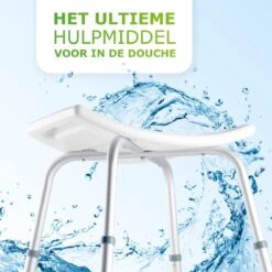 Vivamore Douchekruk - Antislip Douchestoel - In Hoogte Verstelbaar - Max. 150 KG -Badkamerproducten Winkel 1200x1200 2356