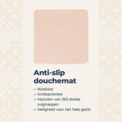 Douchemat Antislip Zalmkleur - 53 X 53 Cm - Antislipmat Douche - Badmat -Badkamerproducten Winkel 1200x1200 2365