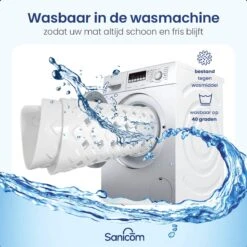 Merkloos Badmat Antislip - Douchemat - Antislipmat Bad - Antislipmat Douche - Schimmelbestendig - Met Zuignappen - Wasbaar - Wit -Badkamerproducten Winkel 1200x1200 2370