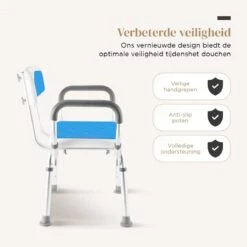 BY JRM Douchestoel En Douchekruk Met Afneembare Rugleuning En Armleuning – 30 Dagen Uitproberen -anti Slip – Verstelbare Hoogte - Douchekrukje - Blauw 18 BY JRM Douchestoel En Douchekruk Met Afneembare Rugleuning En Armleuning – 30 Dagen Uitproberen -anti Slip – Verstelbare Hoogte - Douchekrukje - Blauw -Badkamerproducten Winkel 1200x1200 2415