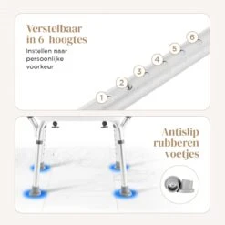 BY JRM Douchestoel En Douchekruk Met Afneembare Rugleuning En Armleuning – 30 Dagen Uitproberen -anti Slip – Verstelbare Hoogte - Douchekrukje - Blauw 19 BY JRM Douchestoel En Douchekruk Met Afneembare Rugleuning En Armleuning – 30 Dagen Uitproberen -anti Slip – Verstelbare Hoogte - Douchekrukje - Blauw -Badkamerproducten Winkel 1200x1200 2416