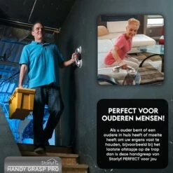 Kunststof Handgreep Voor Badkamer - 30.5cm - Douche Wandbeugel - Geen Boorgaten -Badkamerproducten Winkel 1200x1200 2434