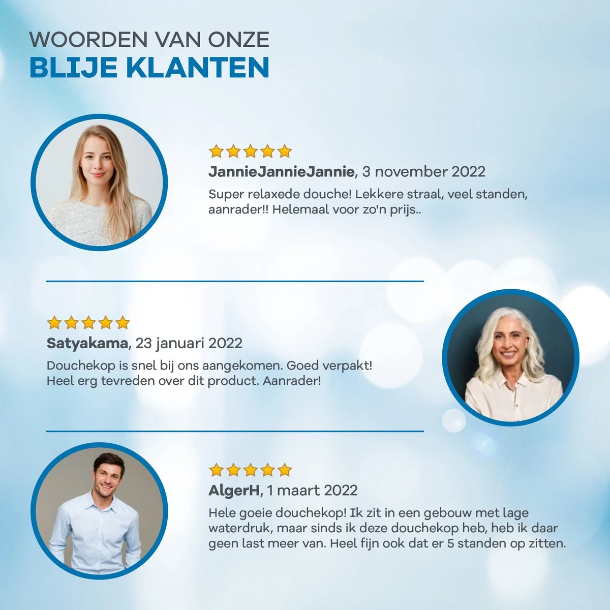 WITTS Douchekop - Waterbesparend - Hoge Kwaliteit - Handdouche ø 12cm - 6 Standen 8 WITTS Douchekop - Waterbesparend - Hoge Kwaliteit - Handdouche ø 12cm - 6 Standen - Afbeelding 6