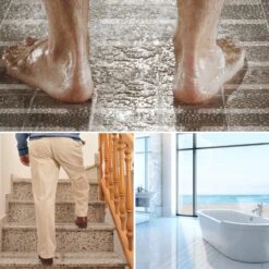 RX Goods 25 Stuks Zelfklevende Anti Slip Strips Stickers – 2 Cm X 40 Cm - Met Schraper – Transparante Tape -Badkamerproducten Winkel 1200x1200 2490