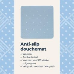 Douchemat Antislip Blauw - 53 X 53 Cm - Antislipmat Douche - Badmat -Badkamerproducten Winkel 1200x1200 2521