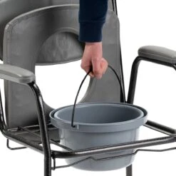 In Hoogte Verstelbare Toiletstoel / Postoel / WC Stoel Met Zachte Zitting. Tot 130 Kg Belastbaar. -Badkamerproducten Winkel 1200x1200 2604