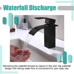 Wastafelkraan - Kranen Badkamer - Wastafelmengkraan - Mengkraan Wastafel - Zwart 15 Wastafelkraan - Kranen Badkamer - Wastafelmengkraan - Mengkraan Wastafel - Zwart -Badkamerproducten Winkel 1200x1200 2624