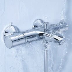 GROHE Grohtherm 800 Thermostatische Badkraan - EcoJoy - Hartafstand 15 Cm - Chroom -Badkamerproducten Winkel 1200x1200 2631