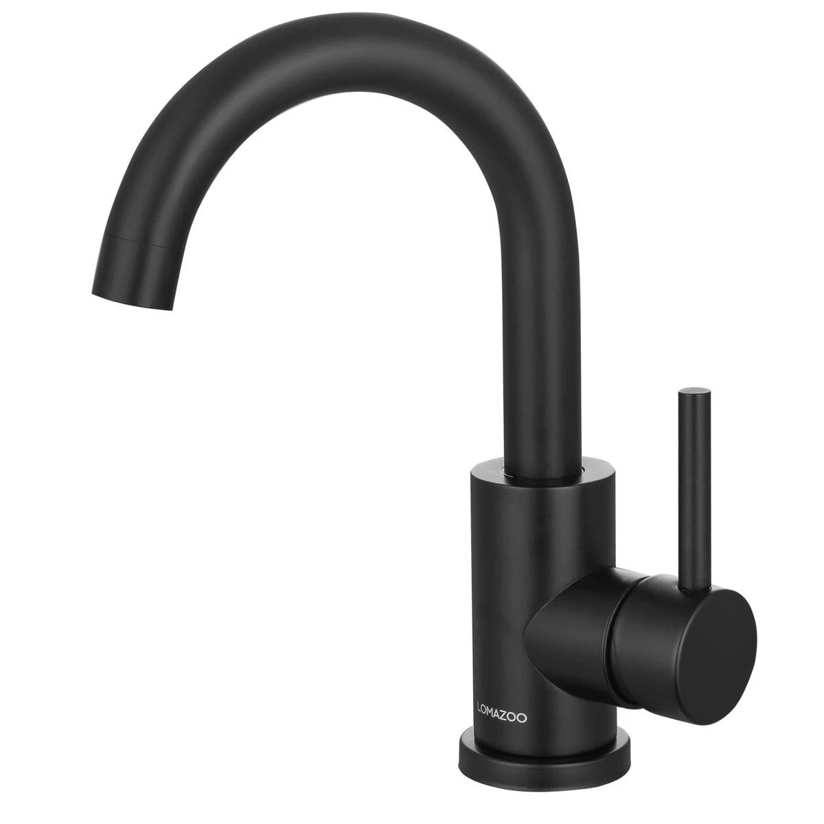 LOMAZOO Wastafelkraan Zwart Styx - Zwarte Wastafelkraan - Badkamerkraan Zwart - Zwarte Badkamerkraan 3 LOMAZOO Wastafelkraan Zwart Styx - Zwarte Wastafelkraan - Badkamerkraan Zwart - Zwarte Badkamerkraan