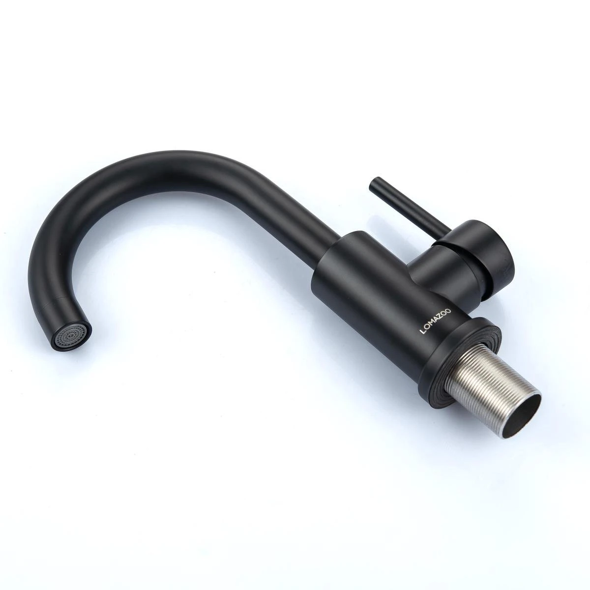 LOMAZOO Wastafelkraan Zwart Styx - Zwarte Wastafelkraan - Badkamerkraan Zwart - Zwarte Badkamerkraan 8 LOMAZOO Wastafelkraan Zwart Styx - Zwarte Wastafelkraan - Badkamerkraan Zwart - Zwarte Badkamerkraan - Afbeelding 6