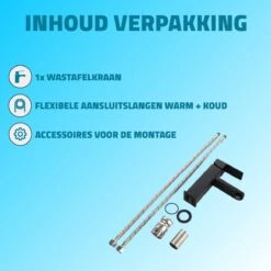 BADO Wastafelkraan - Mat Zwart - Kraan - Mengkraan - Badkamerkraan 25 BADO Wastafelkraan - Mat Zwart - Kraan - Mengkraan - Badkamerkraan -Badkamerproducten Winkel 1200x1200 2683