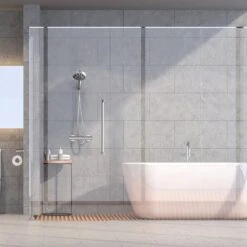 Ionische Dubbelzijdige Douchekop XL | 10 Straalsoorten | Antibacterieel | Antikalk Bescherming | Waterbesparend | Chrome -Badkamerproducten Winkel 1200x1200 27