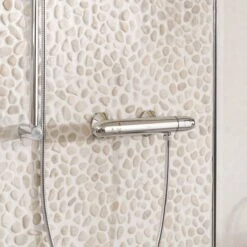 GROHE Grohtherm 1000 New Thermostatische Douchekraan - 15cm - Met Koppelingen - EcoJoy® - CoolTouch - Chroom - 34143003 25 GROHE Grohtherm 1000 New Thermostatische Douchekraan - 15cm - Met Koppelingen - EcoJoy® - CoolTouch - Chroom - 34143003 -Badkamerproducten Winkel 1200x1200 2718