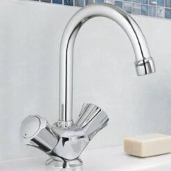 GROHE Costa-L Wastafelkraan - Met Ketting - Chroom -Badkamerproducten Winkel 1200x1200 2728