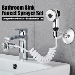 Merkloos Fastsurfe – Badkamer – Wastafel - Kraan Sproeier - Water Kraan Verlenging - Mondstuk -Verstelbare Douche Set -Badkamerproducten Winkel 1200x1200 2793
