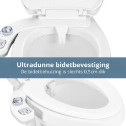 Bidet Voor Toilet/WC - Dubbele Sproeier - Warm En Koud Functie - Wit 8 Bidet Voor Toilet/WC - Dubbele Sproeier - Warm En Koud Functie - Wit -Badkamerproducten Winkel 1200x1200 2838