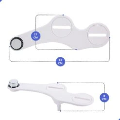 Bidet Handdouche Toilet Sproeier Shattaf Sprayer WC Papier Besparend - Enkel Spray Koud Water - Badkamer Accessoires - Freshole® -Badkamerproducten Winkel 1200x1200 2845