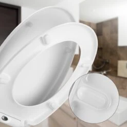 Casaria Wc Bril Duroplastic - Soft-close – Antibacterieel Wit -Badkamerproducten Winkel 1200x1200 2858