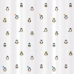 FUNNY PENGUINS - Waterdicht Douchegordijn - Met GRATIS 12 Ringen - Anti-Schimmel Badkamer Gordijn - Wasbaar - 100% Polyester - Pinguins Design - 180X180 CM 11 FUNNY PENGUINS - Waterdicht Douchegordijn - Met GRATIS 12 Ringen - Anti-Schimmel Badkamer Gordijn - Wasbaar - 100% Polyester - Pinguins Design - 180X180 CM -Badkamerproducten Winkel 1200x1200 332