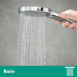Hansgrohe Raindance Select S - Handdouche 120 PowderRain - 3 Straalsoorten - Chroom 25 Hansgrohe Raindance Select S - Handdouche 120 PowderRain - 3 Straalsoorten - Chroom -Badkamerproducten Winkel 1200x1200 34