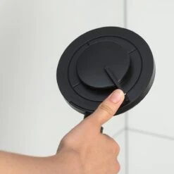 Tiger Tyne Doucheset - Regendouche Ø 22,5 Cm - Handdouche Ø 12 Cm - 3 Standen - Mat Zwart -Badkamerproducten Winkel 1200x1200 464