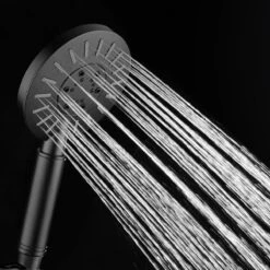 Tiger Tyne Doucheset - Regendouche Ø 22,5 Cm - Handdouche Ø 12 Cm - 3 Standen - Mat Zwart -Badkamerproducten Winkel 1200x1200 465