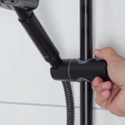 Tiger Tyne Doucheset - Regendouche Ø 22,5 Cm - Handdouche Ø 12 Cm - 3 Standen - Mat Zwart -Badkamerproducten Winkel 1200x1200 466