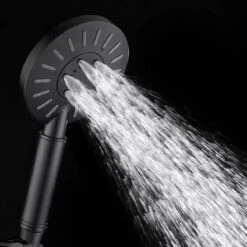 Tiger Tyne Doucheset - Regendouche Ø 22,5 Cm - Handdouche Ø 12 Cm - 3 Standen - Mat Zwart -Badkamerproducten Winkel 1200x1200 471