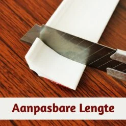 Merkloos S Soesa Zelfklevende Waterkering Douche 200cm - Sanitaire Waterstopper - Douchedorpel Wit, 12 X 20 Mm, 200 Cm -Badkamerproducten Winkel 1200x1200 527