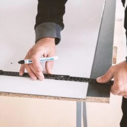 Douche Achterwand - Schulte Deco Design Softtouch - Steen Antraciet - 100x255cm - Wanddecoratie - Muurdecoratie - Badkamer Wandpaneel - Muurbekleding -Badkamerproducten Winkel 1200x1200 559