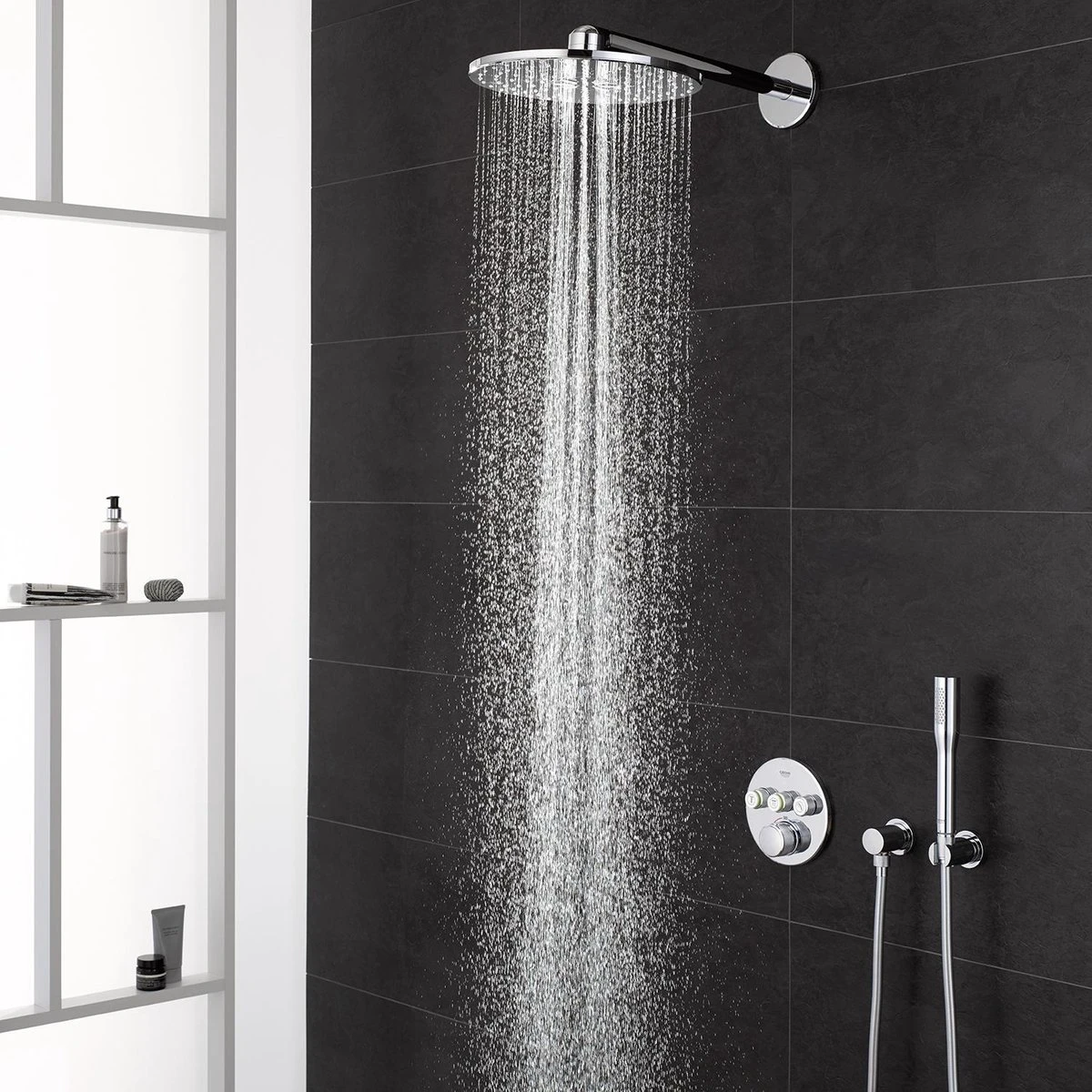 GROHE Grohtherm SmartControl Regendouche - Inbouw - ø 31 Cm - Rond -Chroom 6 GROHE Grohtherm SmartControl Regendouche - Inbouw - ø 31 Cm - Rond -Chroom - Afbeelding 4