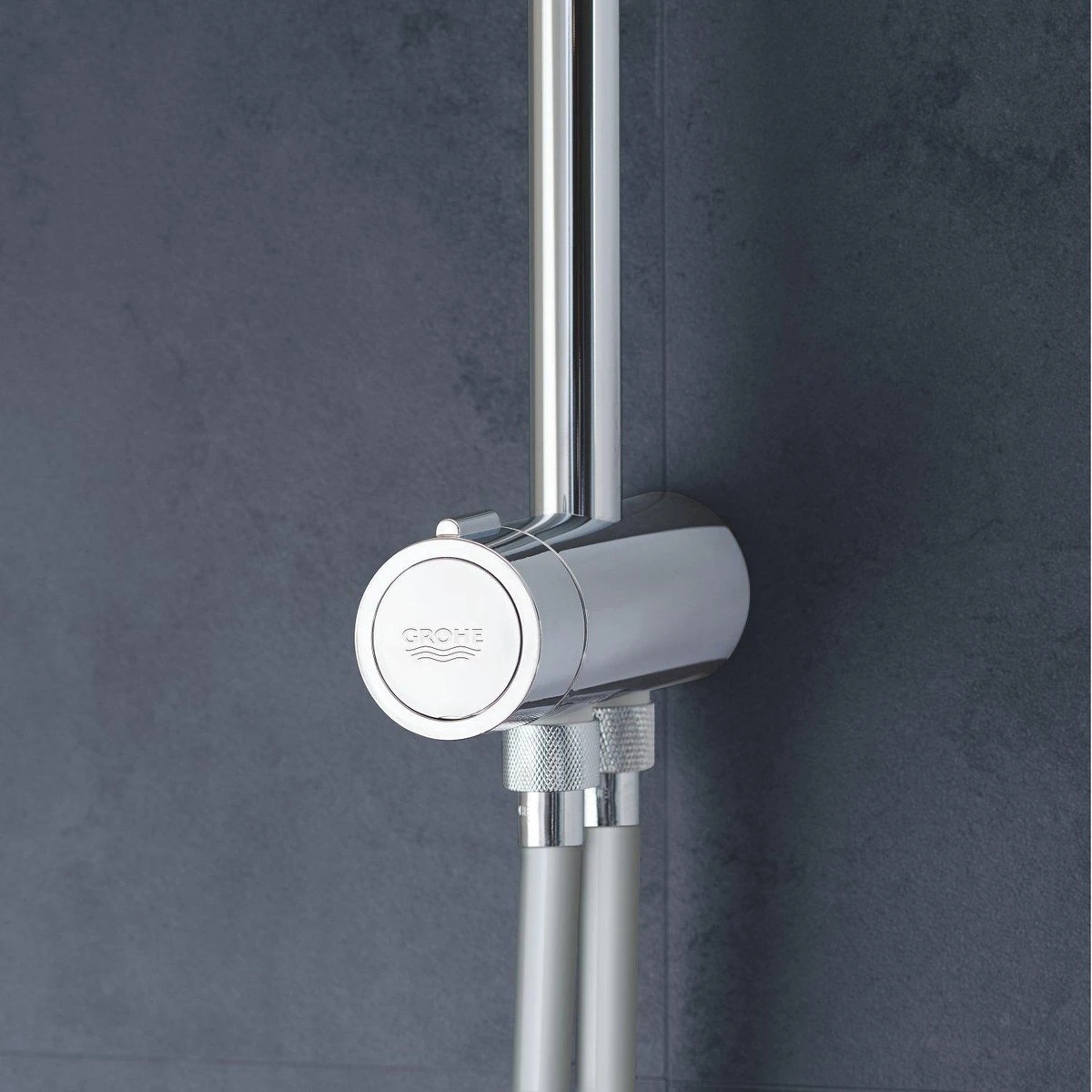 GROHE QuickFix Vitalio Joy 310 Regendouche - CoolTouch - Met Planchet - ø 31 Cm - Chroom 12 GROHE QuickFix Vitalio Joy 310 Regendouche - CoolTouch - Met Planchet - ø 31 Cm - Chroom - Afbeelding 10