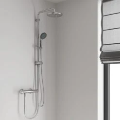 GROHE QuickFix Vitalio Joy 310 Regendouche - CoolTouch - Met Planchet - ø 31 Cm - Chroom 38 GROHE QuickFix Vitalio Joy 310 Regendouche - CoolTouch - Met Planchet - ø 31 Cm - Chroom -Badkamerproducten Winkel 1200x1200 624