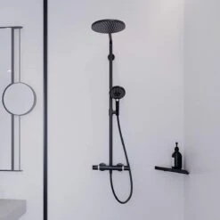 Hansgrohe Crometta S 240 Showerpipe - 1jet - Incl. Thermostaat - Chroom -Badkamerproducten Winkel 1200x1200 626
