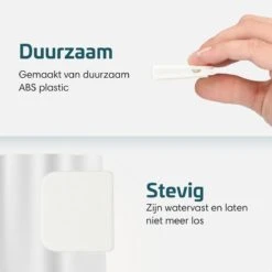 Moodcare® Douchegordijn Klemmen – Douchegordijn Houder 4 Stuks – Douchegordijn Clip Zelfklevend -Badkamerproducten Winkel 1200x1200 644