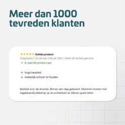 Moodcare® Douchegordijn Klemmen – Douchegordijn Houder 4 Stuks – Douchegordijn Clip Zelfklevend -Badkamerproducten Winkel 1200x1200 645