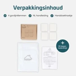 Moodcare® Douchegordijn Klemmen – Douchegordijn Houder 4 Stuks – Douchegordijn Clip Zelfklevend -Badkamerproducten Winkel 1200x1200 647