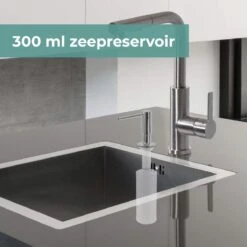 Mizzo Zeepdispenser 300ML - Zeeppompje - Inbouw Keukenblad - Chroom 16 Mizzo Zeepdispenser 300ML - Zeeppompje - Inbouw Keukenblad - Chroom -Badkamerproducten Winkel 1200x1200 665