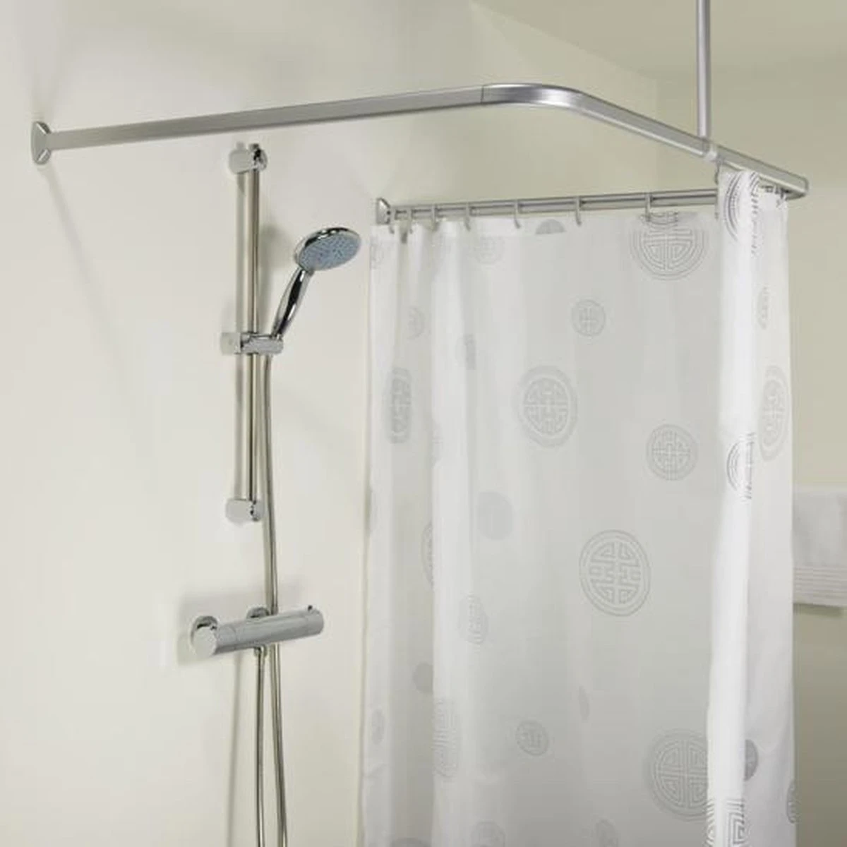 Sealskin Easy Roll 90x90x90 Cm - Aluminium - Mat Zilver 7 Sealskin Easy Roll 90x90x90 Cm - Aluminium - Mat Zilver - Afbeelding 5