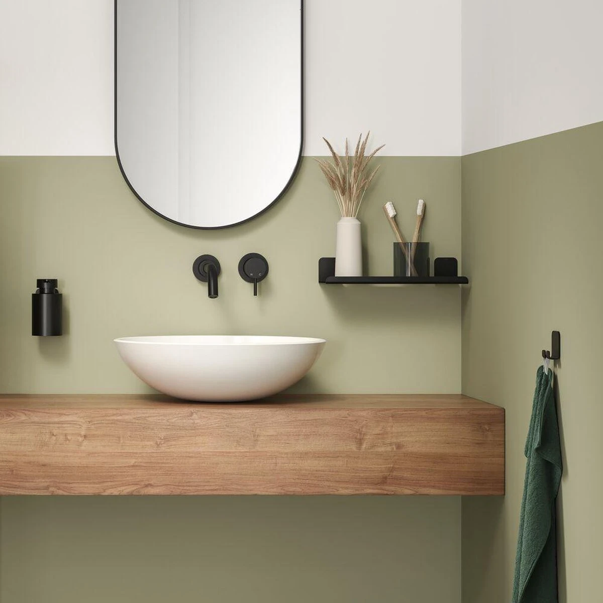 Tiger Colar - Handdoekhaak - Zwart 6 Tiger Colar - Handdoekhaak - Zwart - Afbeelding 4