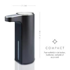101Products Automatische Zeepdispenser - USB Oplaadbaar - Zeepdispenser Met Sensor - Zeeppompje - Zwart 19 101Products Automatische Zeepdispenser - USB Oplaadbaar - Zeepdispenser Met Sensor - Zeeppompje - Zwart -Badkamerproducten Winkel 1200x1200 731