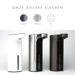 101Products Automatische Zeepdispenser - USB Oplaadbaar - Zeepdispenser Met Sensor - Zeeppompje - Zwart 20 101Products Automatische Zeepdispenser - USB Oplaadbaar - Zeepdispenser Met Sensor - Zeeppompje - Zwart -Badkamerproducten Winkel 1200x1200 732