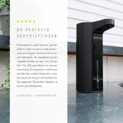 101Products Automatische Zeepdispenser - USB Oplaadbaar - Zeepdispenser Met Sensor - Zeeppompje - Zwart 21 101Products Automatische Zeepdispenser - USB Oplaadbaar - Zeepdispenser Met Sensor - Zeeppompje - Zwart -Badkamerproducten Winkel 1200x1200 733