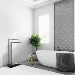 LOMAZOO Handdoekrek Badkamer Zwart - Handdoekenrek Badkamer - Handdoekhouder Staand Roma -Badkamerproducten Winkel 1200x1200 753