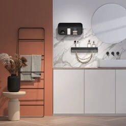 Sealskin Brix - Handdoekladder Vrijstaand - Zwart -Badkamerproducten Winkel 1200x1200 760