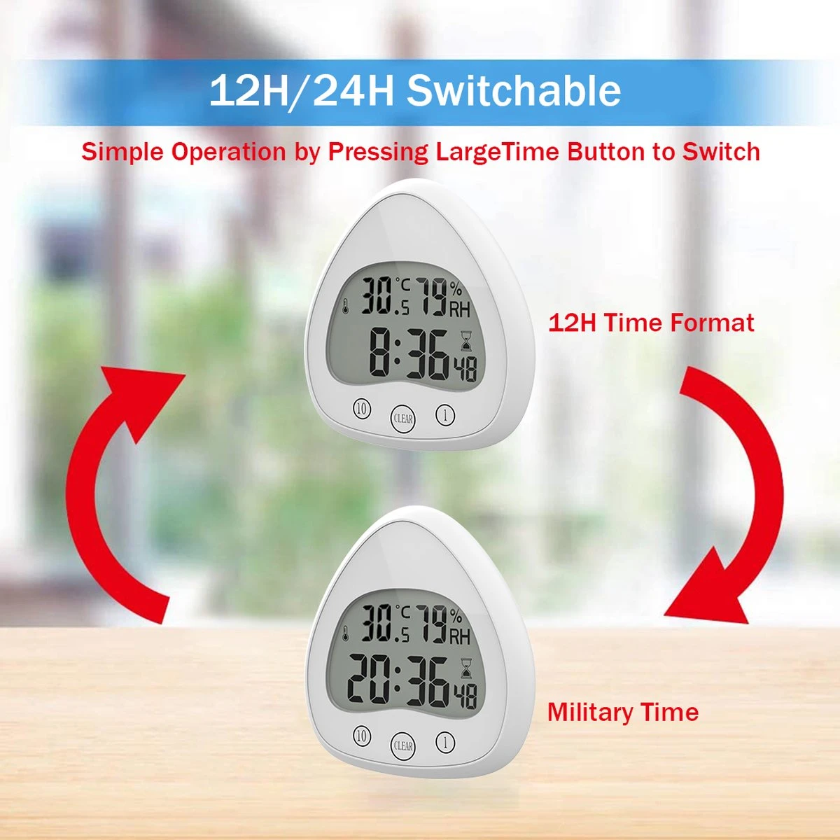 Merkloos Douchetimer - Douchewekker - Kookwekker - Douche Klok - Badkamer Klok - Waterproof - Draadloos - Zuignap - Digitaal 5 Merkloos Douchetimer - Douchewekker - Kookwekker - Douche Klok - Badkamer Klok - Waterproof - Draadloos - Zuignap - Digitaal - Afbeelding 3